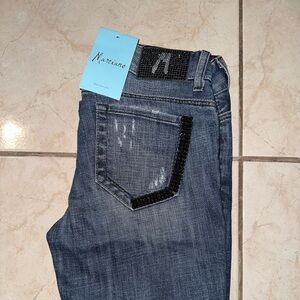 Marciano Denim Jeans with Black Pocket Detail